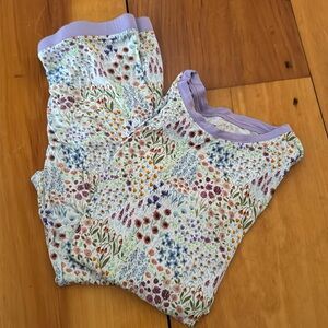 COPY - Little sleepies floral pjs 9/10